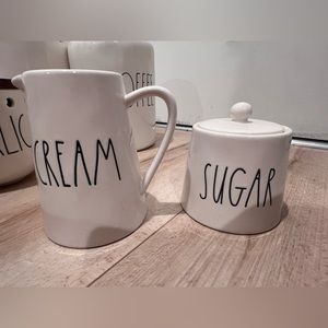 Rae Dunn Cream and Sugar Set | dining